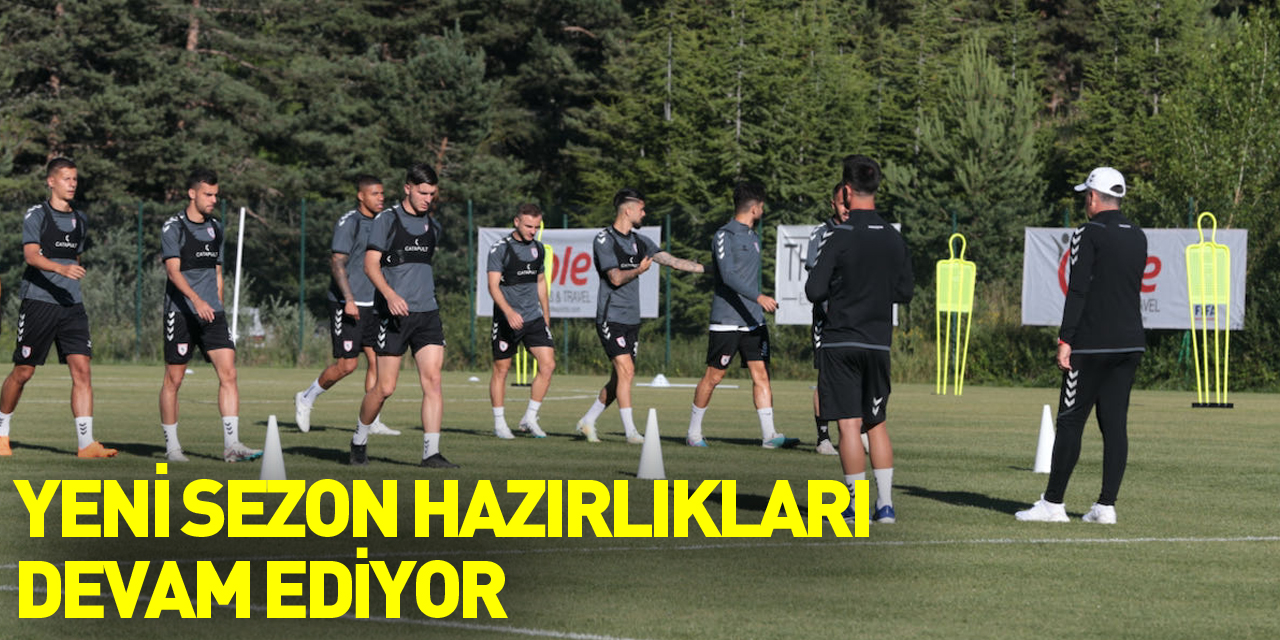 Yılport Samsunspor'un yeni sezon hazırlıkları devam ediyor