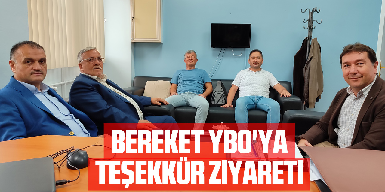 Salıpazarı Belediye Başkan Akgül'den Bereket YBO'ya teşekkür ziyareti