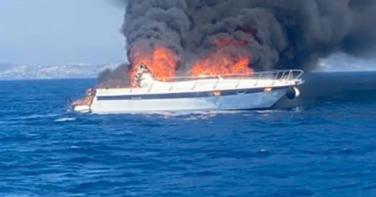 Bodrum’da milyon dolarlık tekne alev topuna döndü