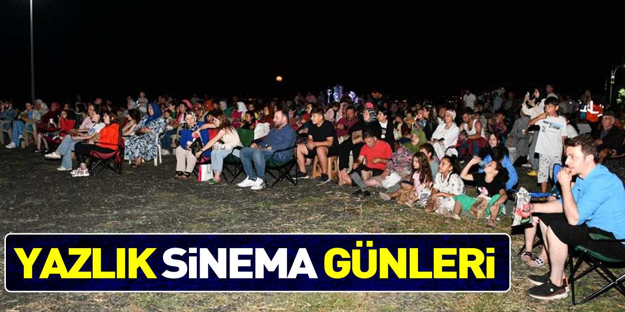 Terme'de "Yazlık Sinema Günleri" başladı