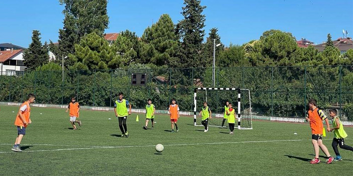 Alaçam'da camiler arası futbol turnuvası başladı