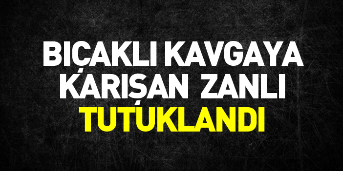 Samsun'da bir kişinin ağır yaralandığı bıçaklı kavgaya ilişkin bir zanlı tutuklandı