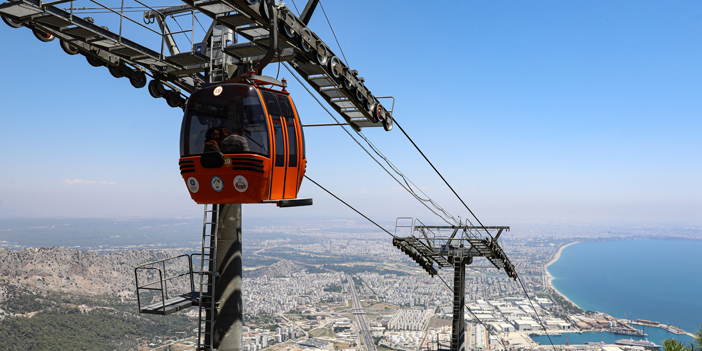 Tünektepe Teleferik yerli ve yabancıların gözdesi