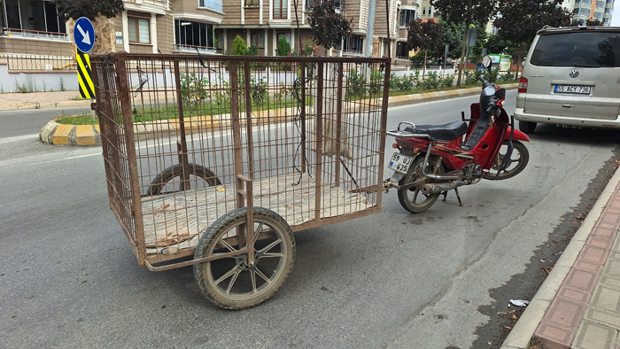 Samsun’da otomobil motosiklete çarptı 1 kişi yaralandı