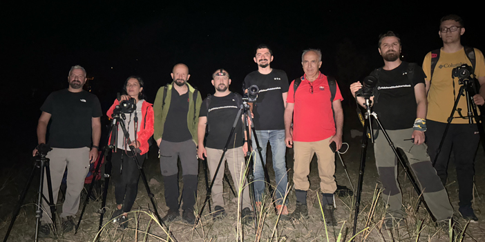 "Yıldız fotoğrafçıları" Giresun'daki Çatalgöl'de bir araya geldi
