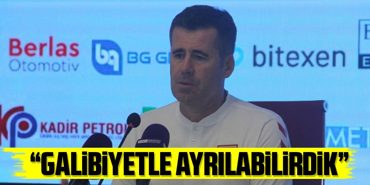 Hüseyin Eroğlu: “Galibiyetle ayrılabilirdik”