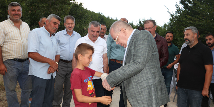 Samsun Büyükşehir Belediye Başkanı Demir Havza'da incelemelerde bulundu