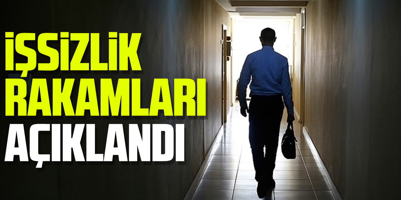 İşsizlik rakamları açıklandı