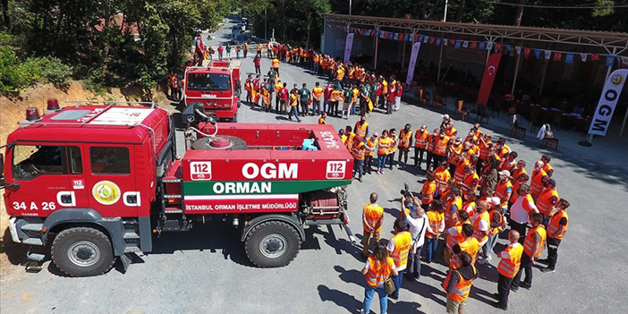 Orman yangınlarına "gönüllü" kalkanı