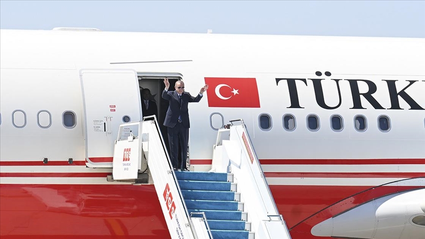 Cumhurbaşkanı Erdoğan, Macaristan'a gitti