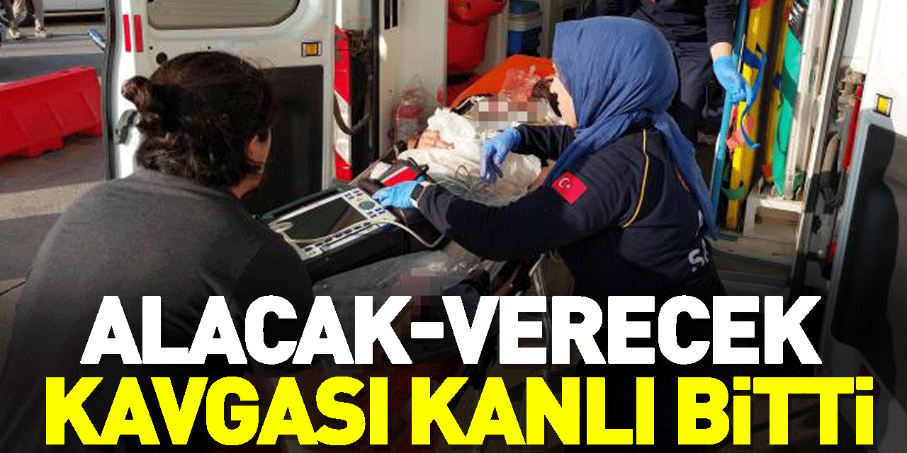 Samsun'da alacak-verecek kavgası kanlı bitti