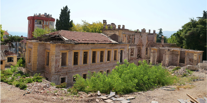 2. Abdülhamid'in Samsun'a kazandırdığı yapı yeniden ayağa kaldırılıyor