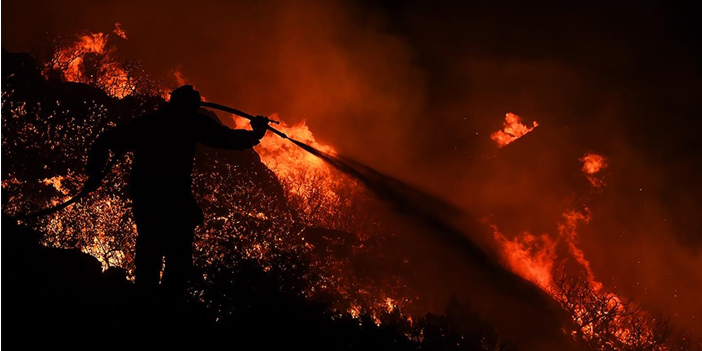 Yunanistan'da yangınların devam ettiği Meriç Bölgesi'ndeki ormanlık alanda 18 kişinin cesedi bulundu