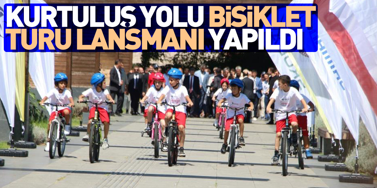 Kurtuluş Yolu Bisiklet Turu lansmanı yapıldı