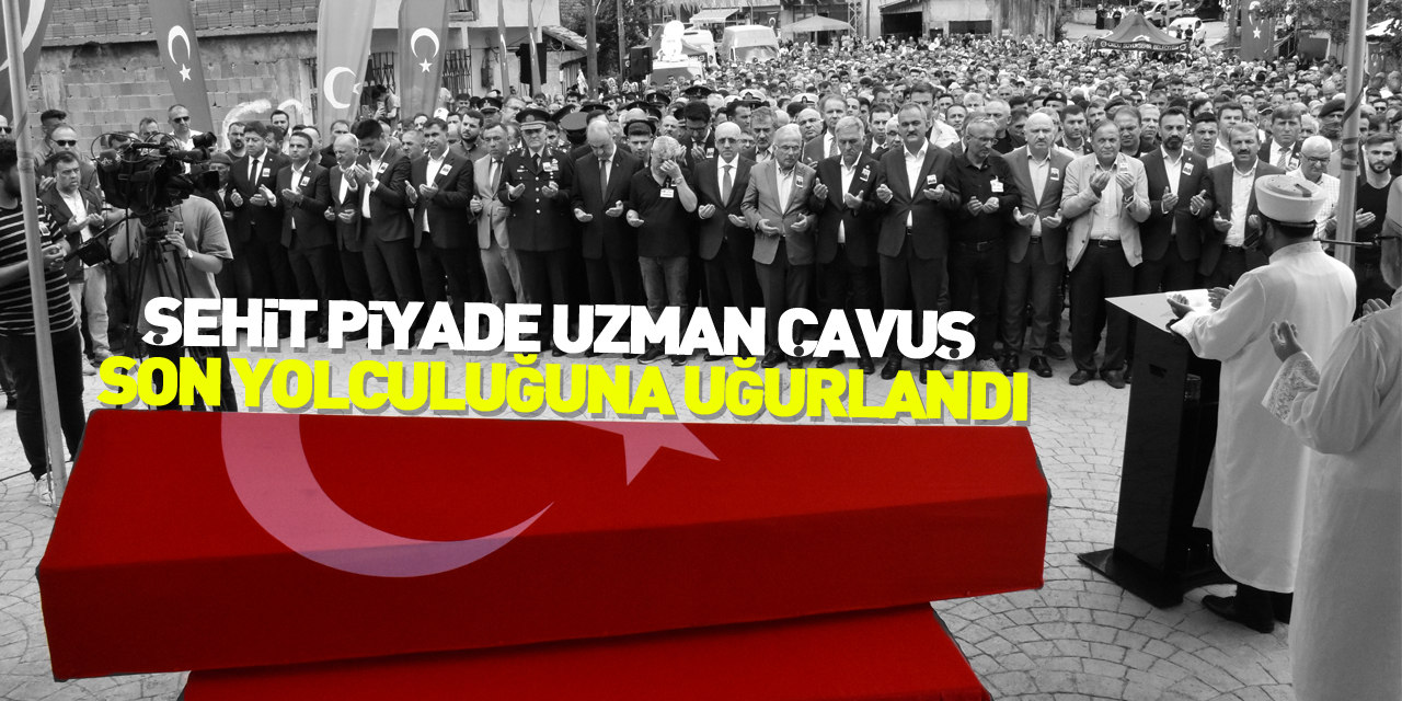 Şehit Piyade Uzman Çavuş Ali Demir, Ordu'da son yolculuğuna uğurlandı