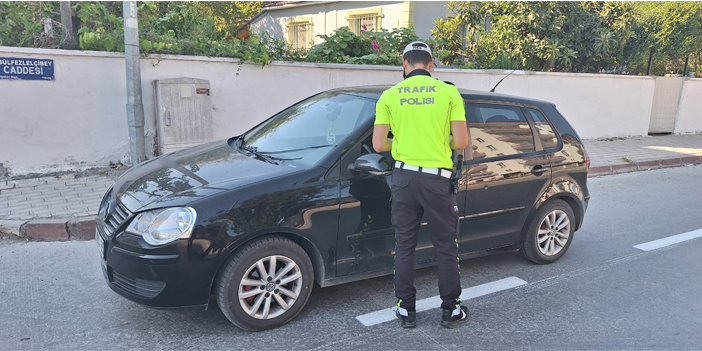 Trafik ekiplerinden 'kırmızı ışık' denetimi