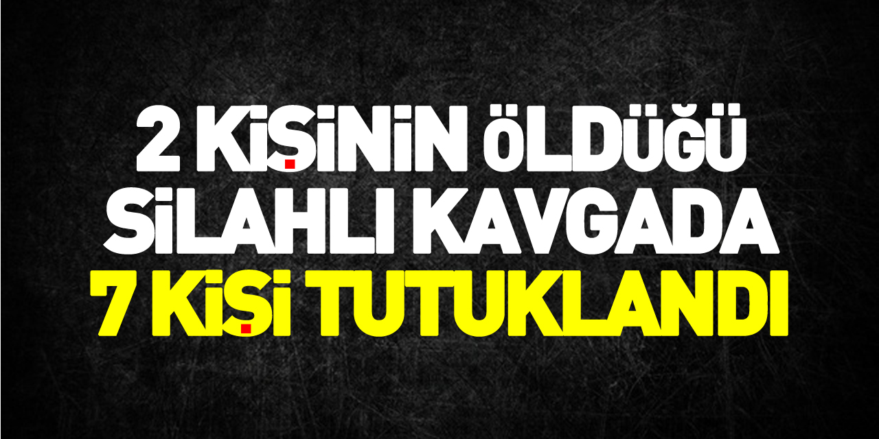 Samsun'daki silahlı kavgaya ilişkin adliyeye sevk edilen 10 kişiden 7'si tutuklandı