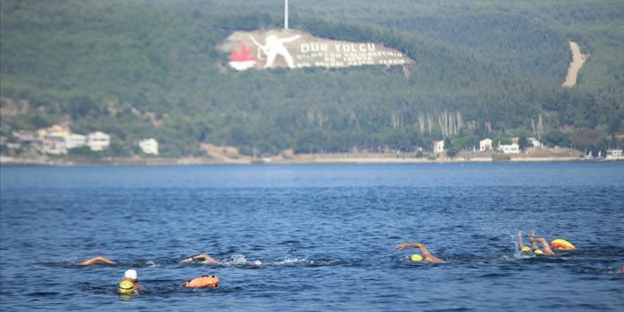 Çanakkale Boğazı'nı yüzerek geçmek için 17 ülkeden 1000'e yakın yüzücü kıyasıya yarıştı