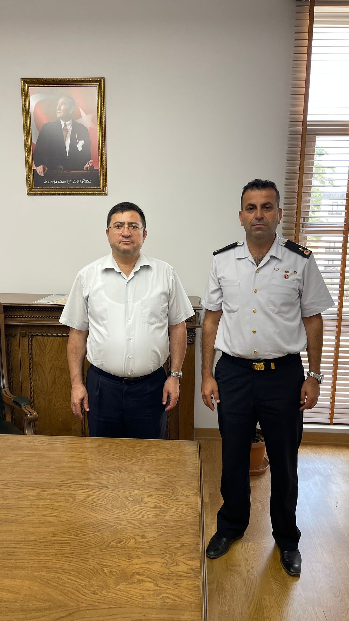 Alaçam Jandarma Komutanı Görmez binbaşılığa terfi etti