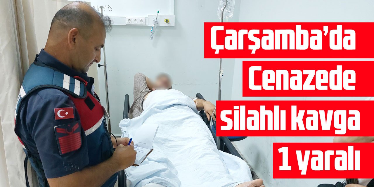 Cenazede silahlı kavga: 1 yaralı