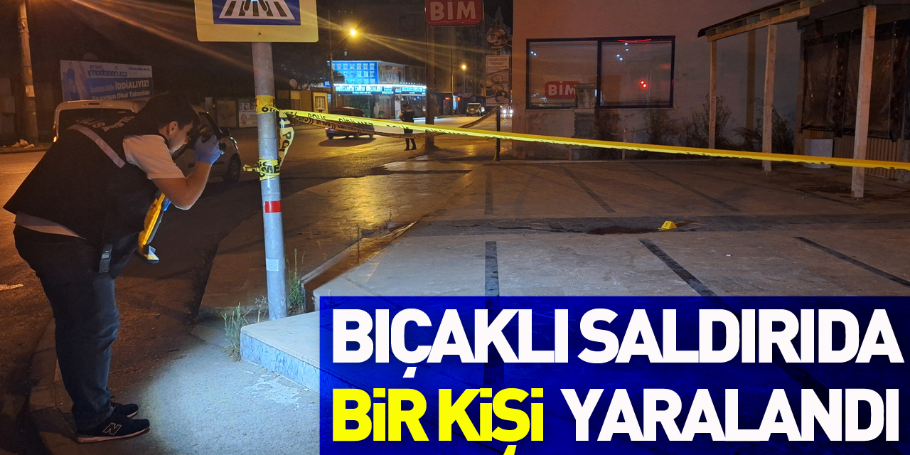 Samsun'da bıçaklı saldırıda bir kişi ağır yaralandı