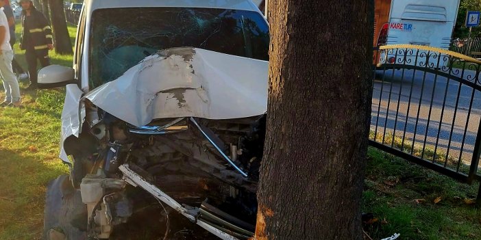 Samsun'da trafik kazası: 1 ölü, 1 yaralı