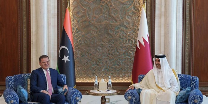 Katar Emiri ile Libya Başbakanı bölgesel gelişmeleri ve ikili ilişkileri görüştü