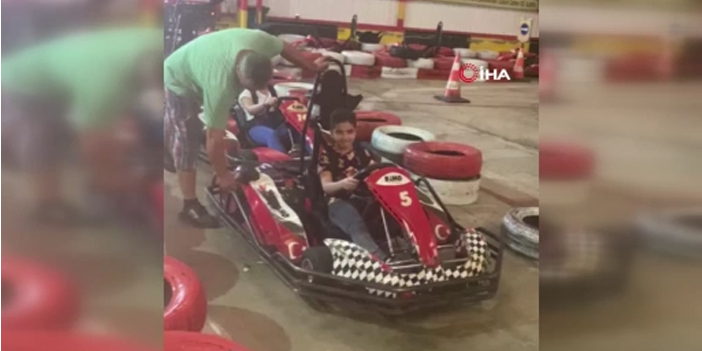 Eğlenmek için bindiği go-kart’ta saçı tekere dolanan genç kız canından oluyordu