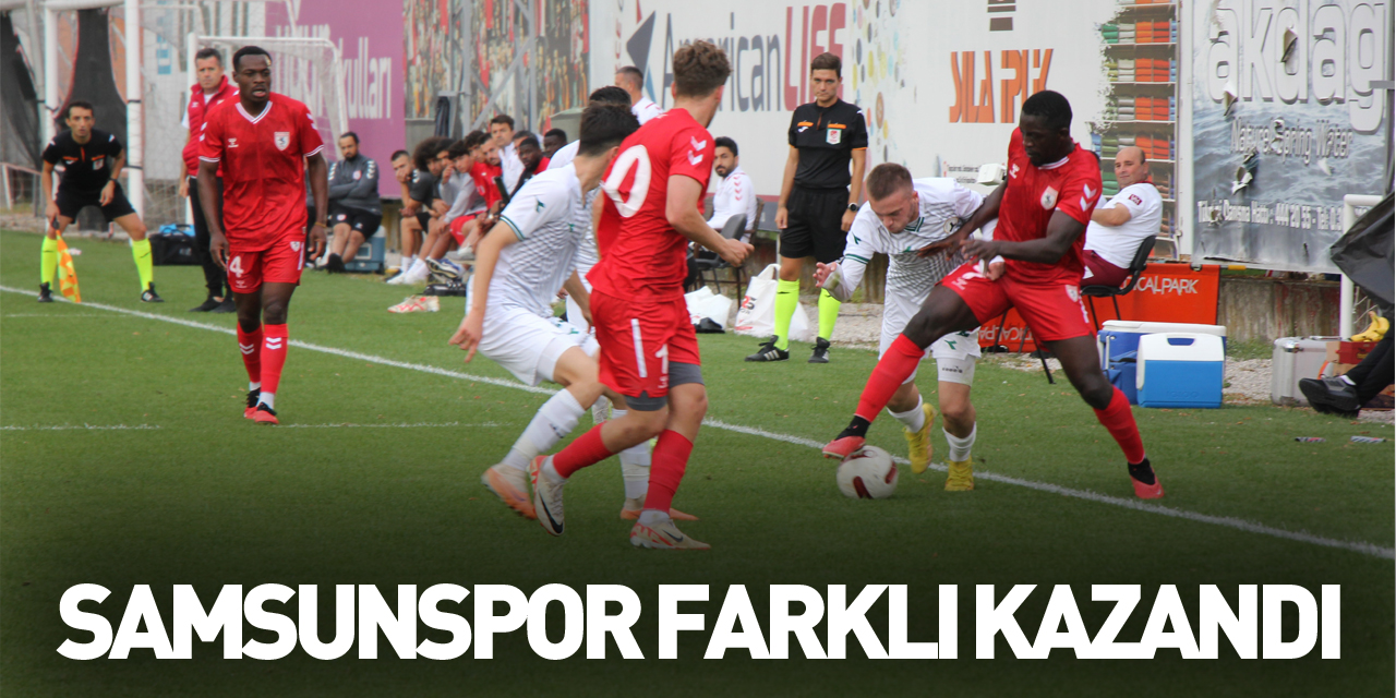 Hazırlık maçı: Samsunspor: 6 - Giresunspor: 1