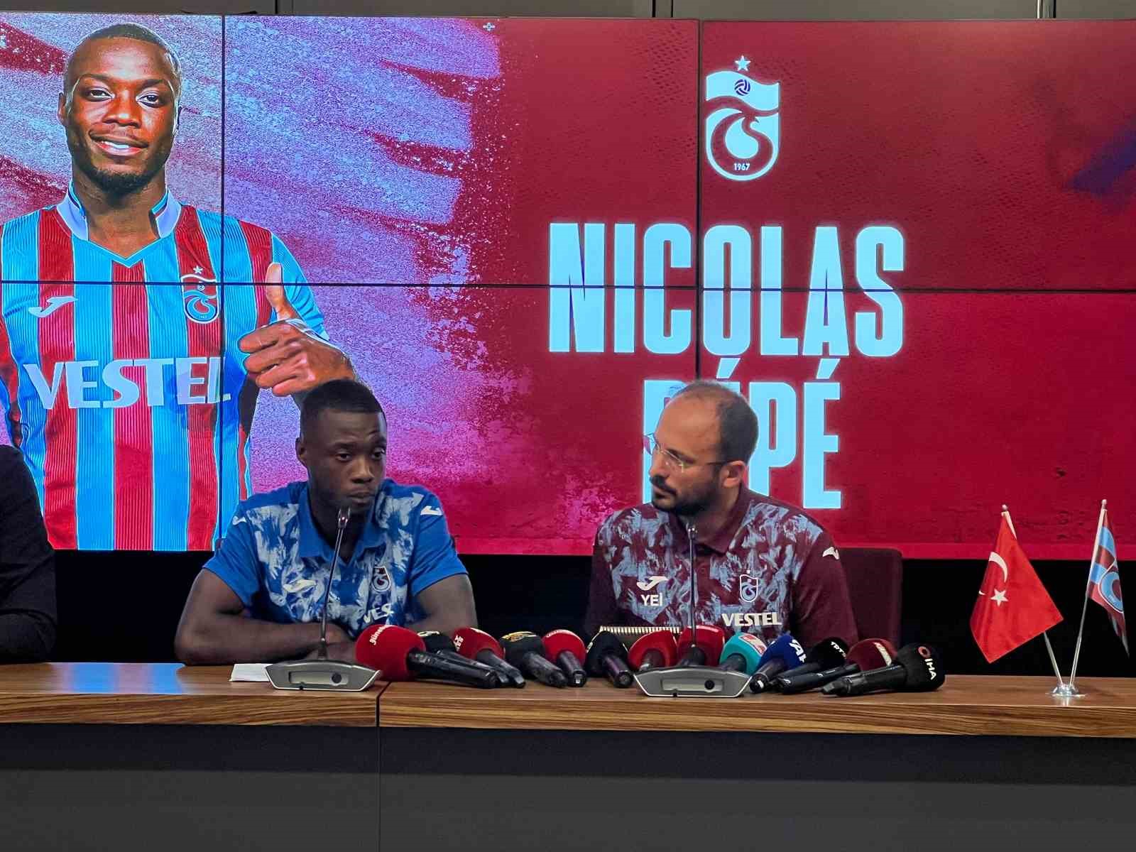 Nicolas Pepe: "Trabzonspor’un projesini reddedemezdim"