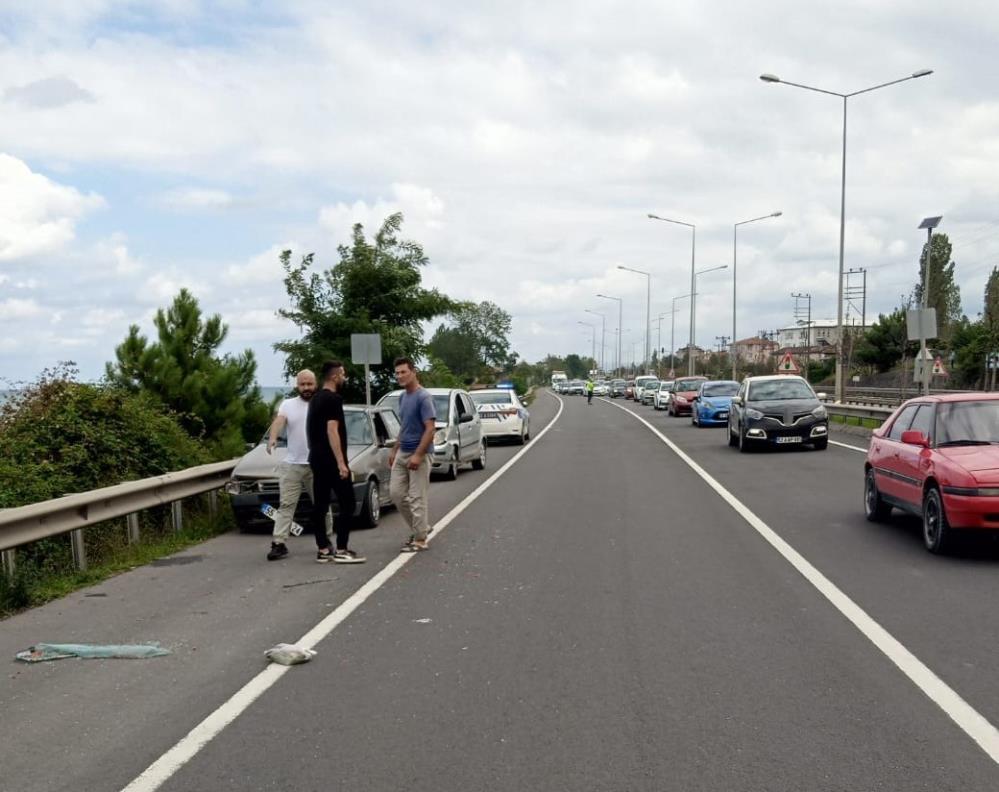 Ordu’da zincirleme trafik kazası: 4 yaralı