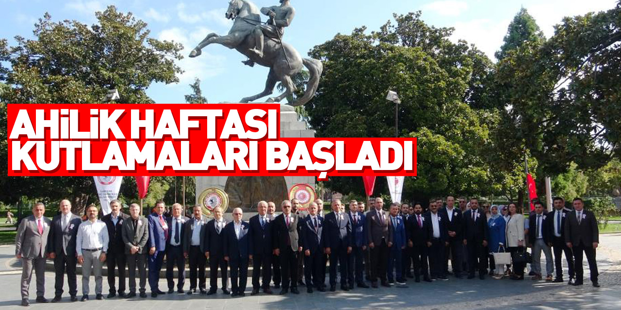 Samsun Ahilik Haftası kutlamaları başladı