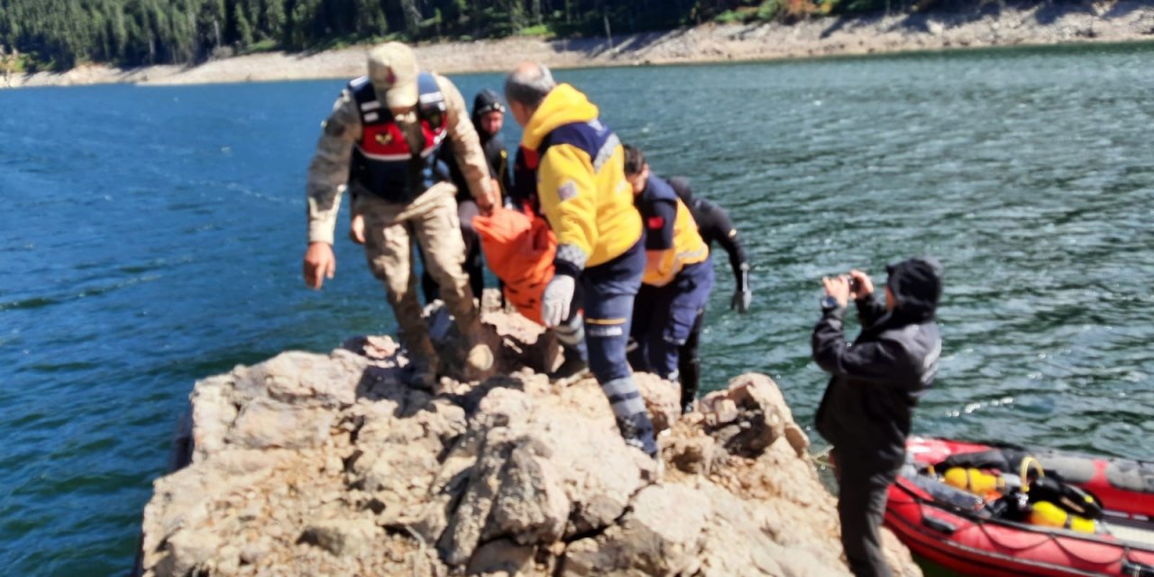 İki gündür haber alınamayan şahıs baraj gölünden çıkarıldı