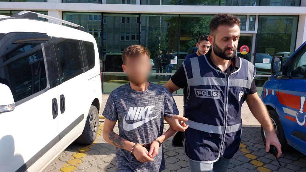 Samsun'da bıçaklı yaralama zanlısı tutuklandı
