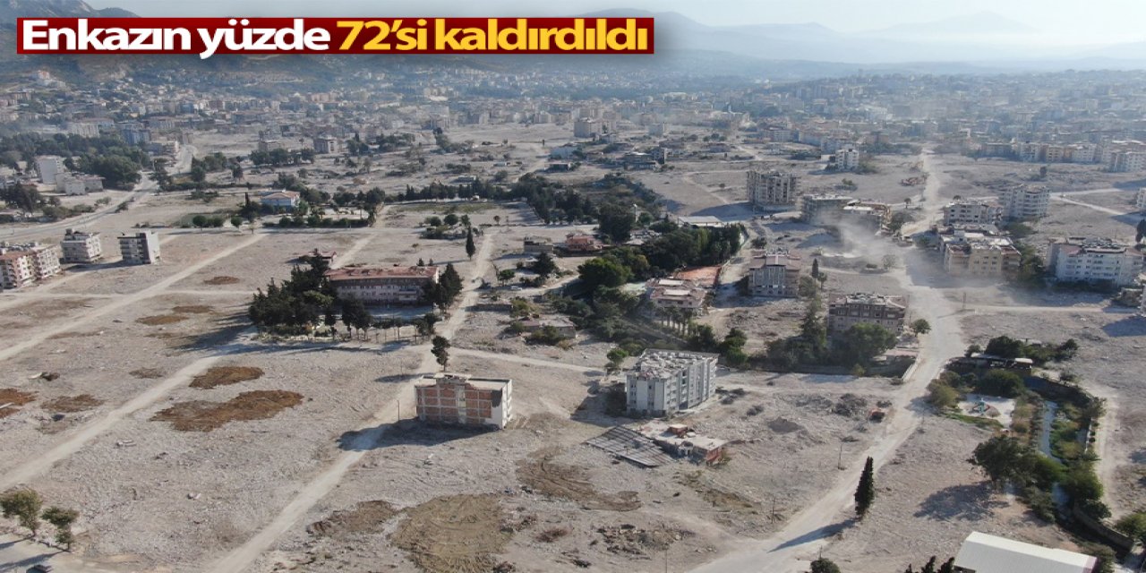 Enkazın yüzde 72’sinin kaldırıldığı Hatay’da, vatandaş yıllarca yaşadığı sokakları tanıyamaz hale geldi