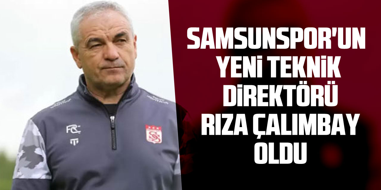 Samsunspor'un yeni teknik direktörü Rıza Çalımbay oldu