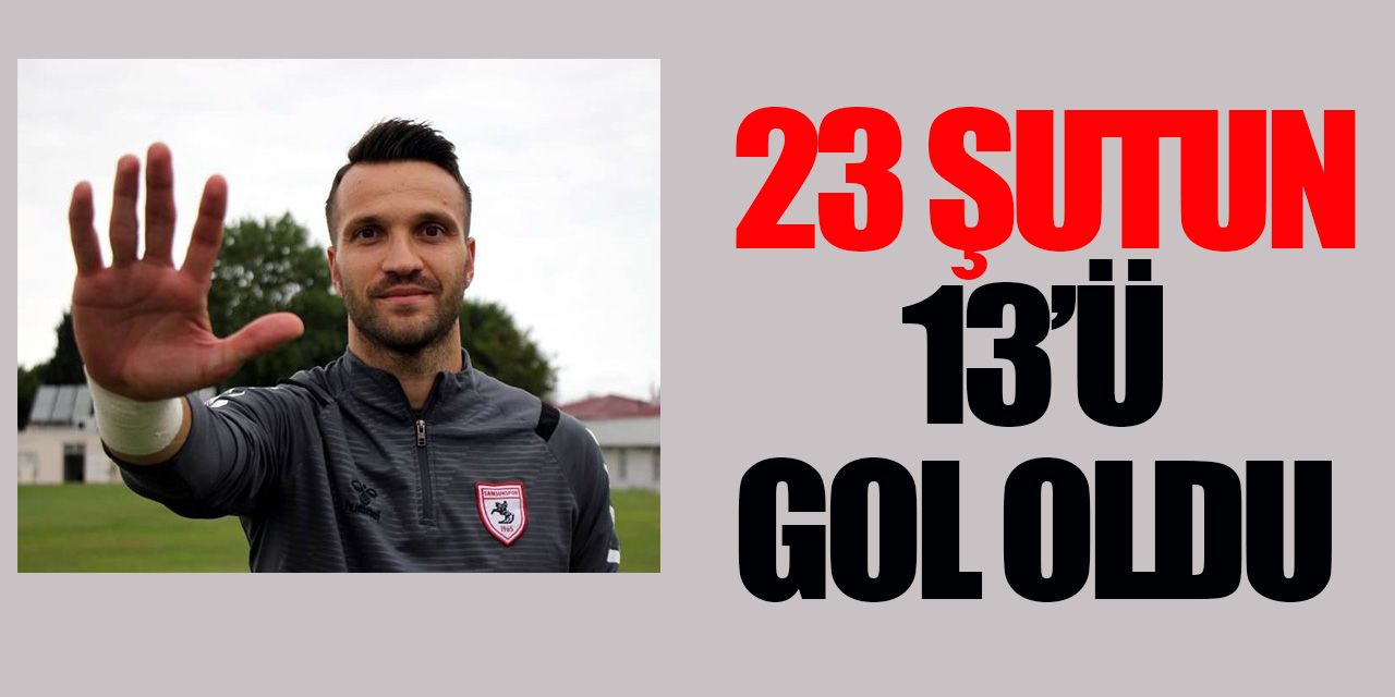 Samsunspor’un kalesine gelen 23 şutun 13’ü gol oldu