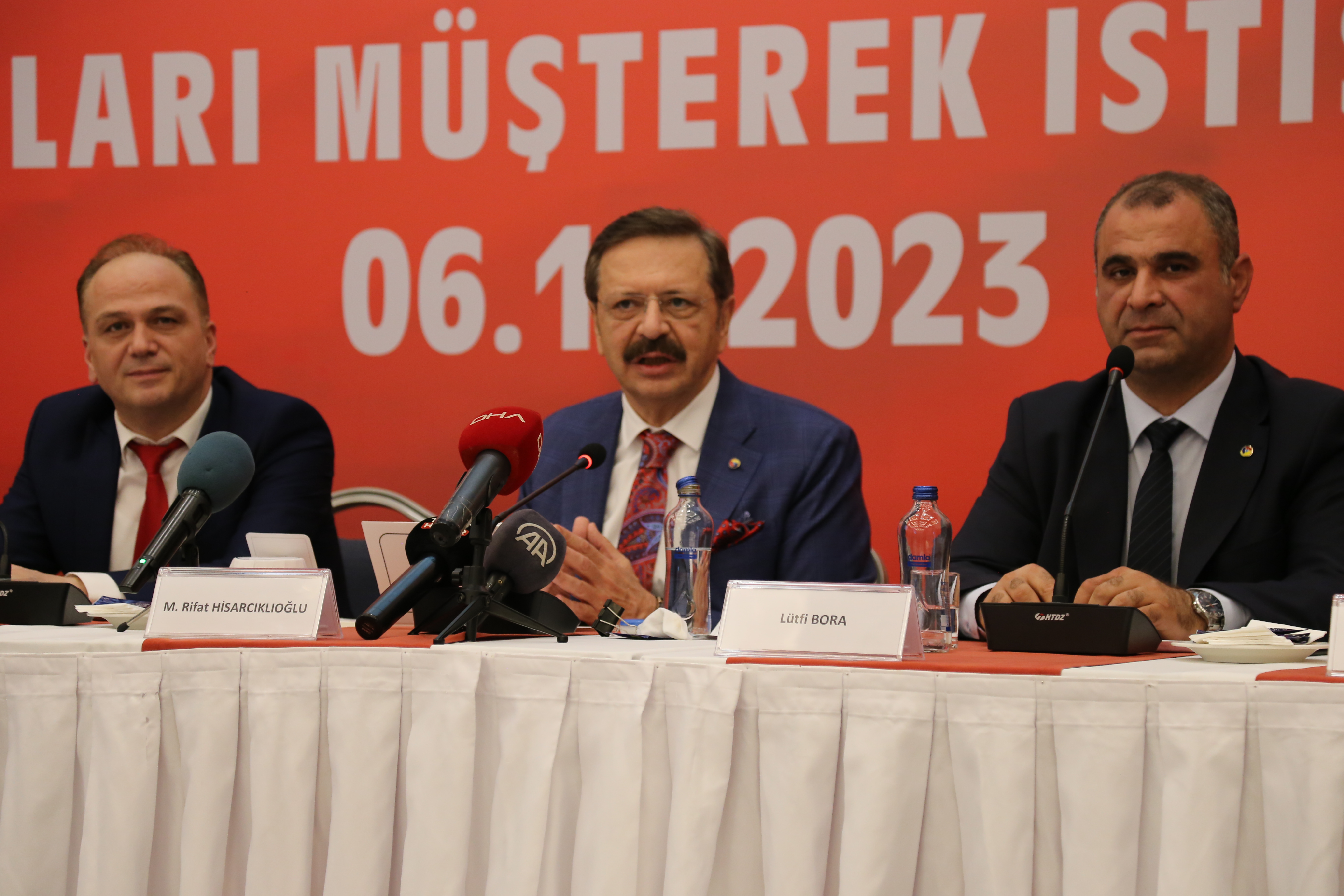 TOBB Başkanı Hisarcıklıoğlu, Tokat Oda Borsa Müşterek İstişare Toplantısı'nda konuştu: