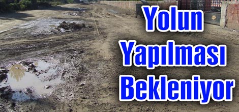 Yolun Yapılması Bekleniyor