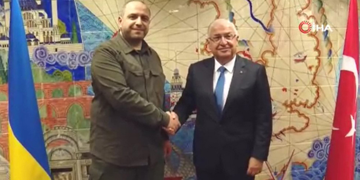 Bakan Güler, Ukrayna Savunma Bakanı Umerov ile görüştü