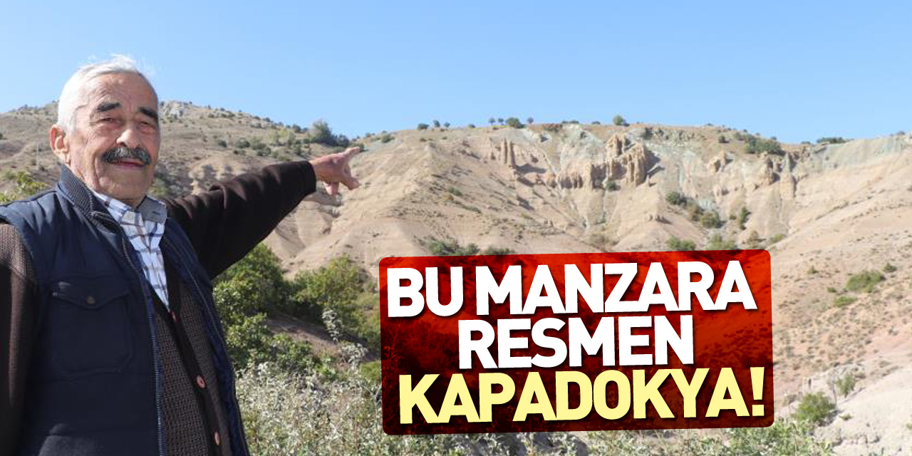 Bu manzara Resmen Kapadokya!