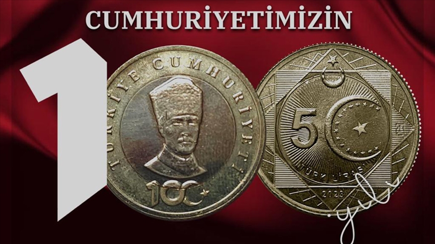 "5 Türk lirası" hatıra parasını tanıtıldı