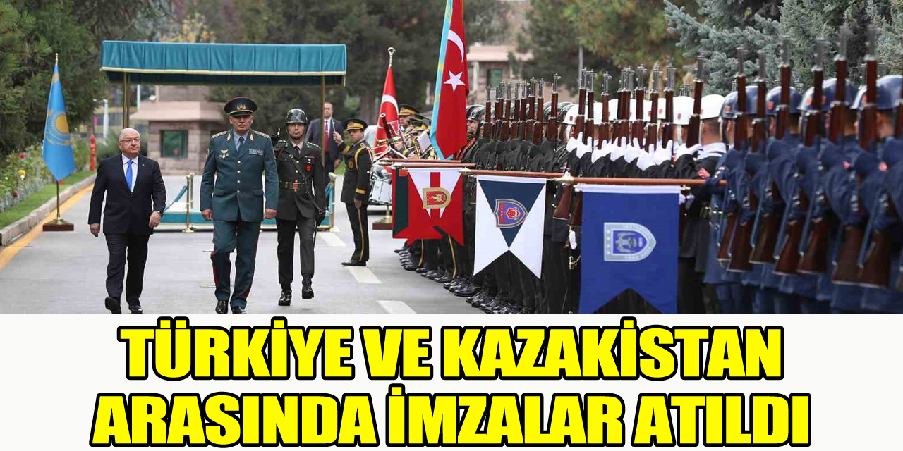Türkiye ve Kazakistan Arasında İmzalar Atıldı