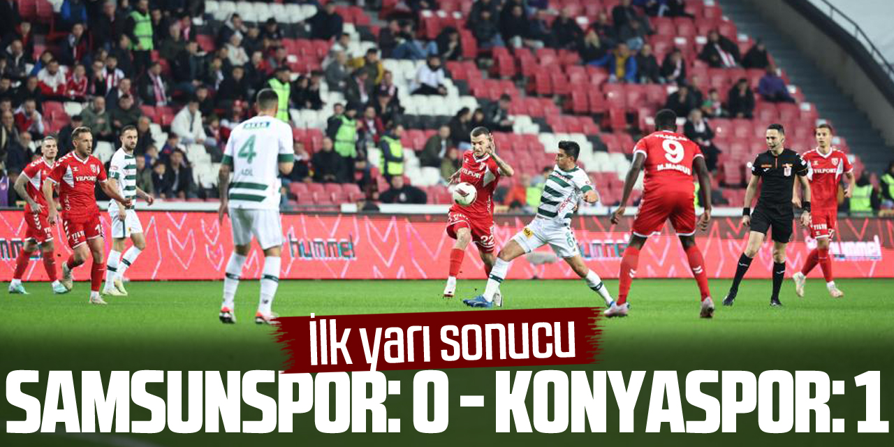 Samsunspor: 0 - Konyaspor: 1