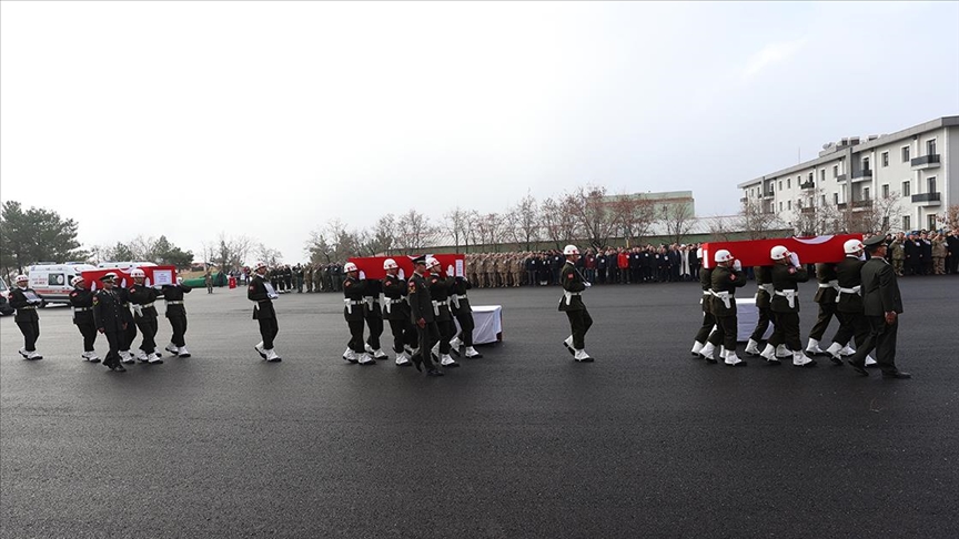 Pençe-Kilit Harekatında Şehit Olan Askerlere tören Yapıldı