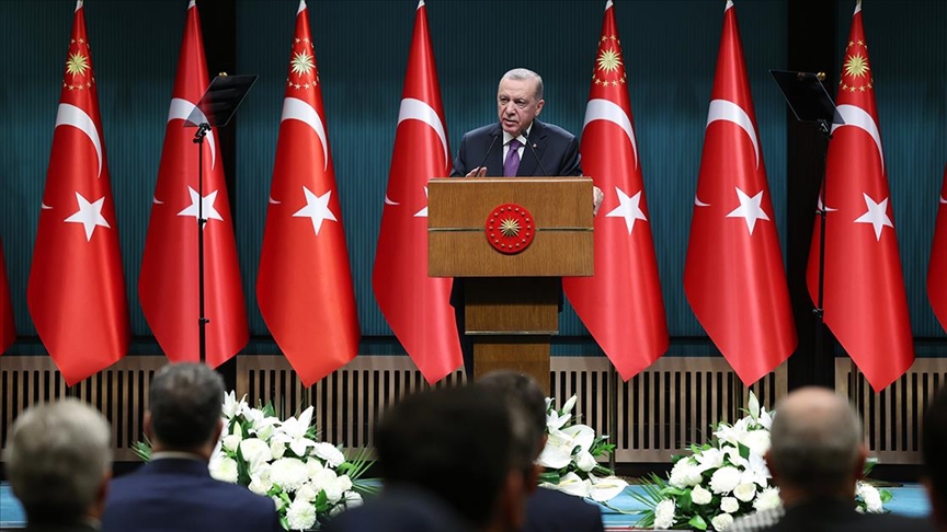 Erdoğan'dan 17 Kabine Toplantısına başkanlık