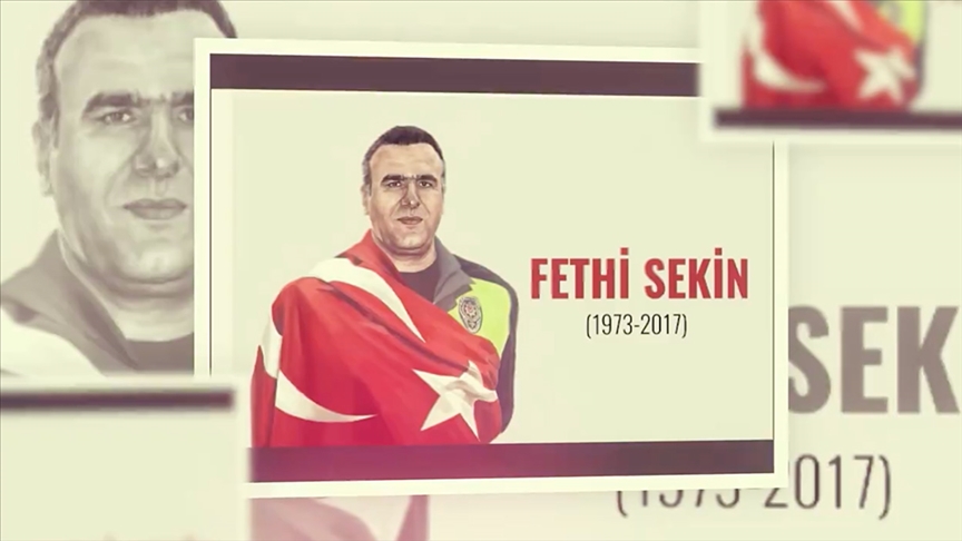 Şehit polis Fethi Sekin unutulmadı!