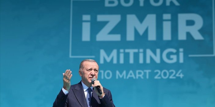 Erdoğan: İzmir'in kayıp yıllarını hep birlikte telafi etmek istiyoruz