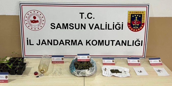 Samsun'da Uyuşturucu Madde Operasyonu