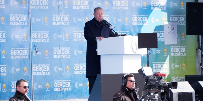 Erdoğan, Erzurum'da konuştu